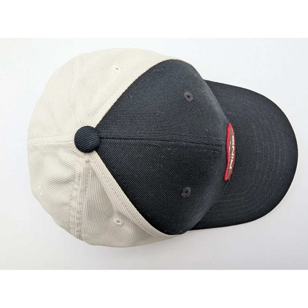 Ping Golf Hat Mr Ping Patch Black Cream 110 One Ten Flexfit Yupoong Snapback Cap